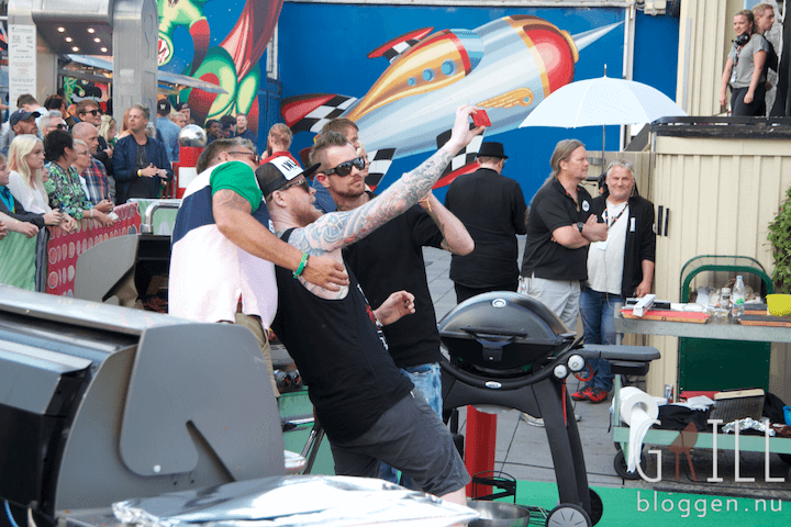 sommarkrysset grill selfi grilfi