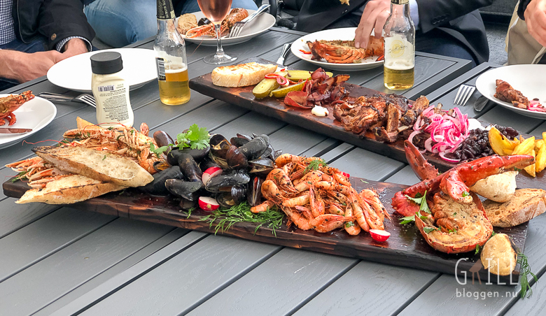grillmassan 2019 IMG 9027  Skaldjursplanka från JD Grill och Event.